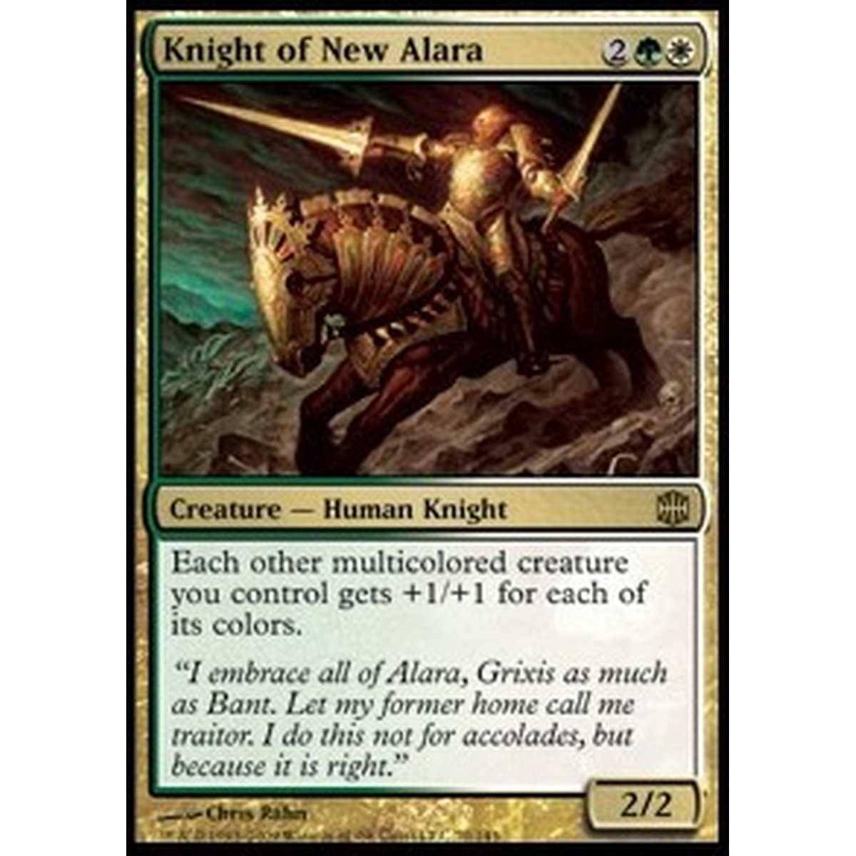 Knight of New Alara - Knight of New Alara - [ARB] [EX] [Foil]