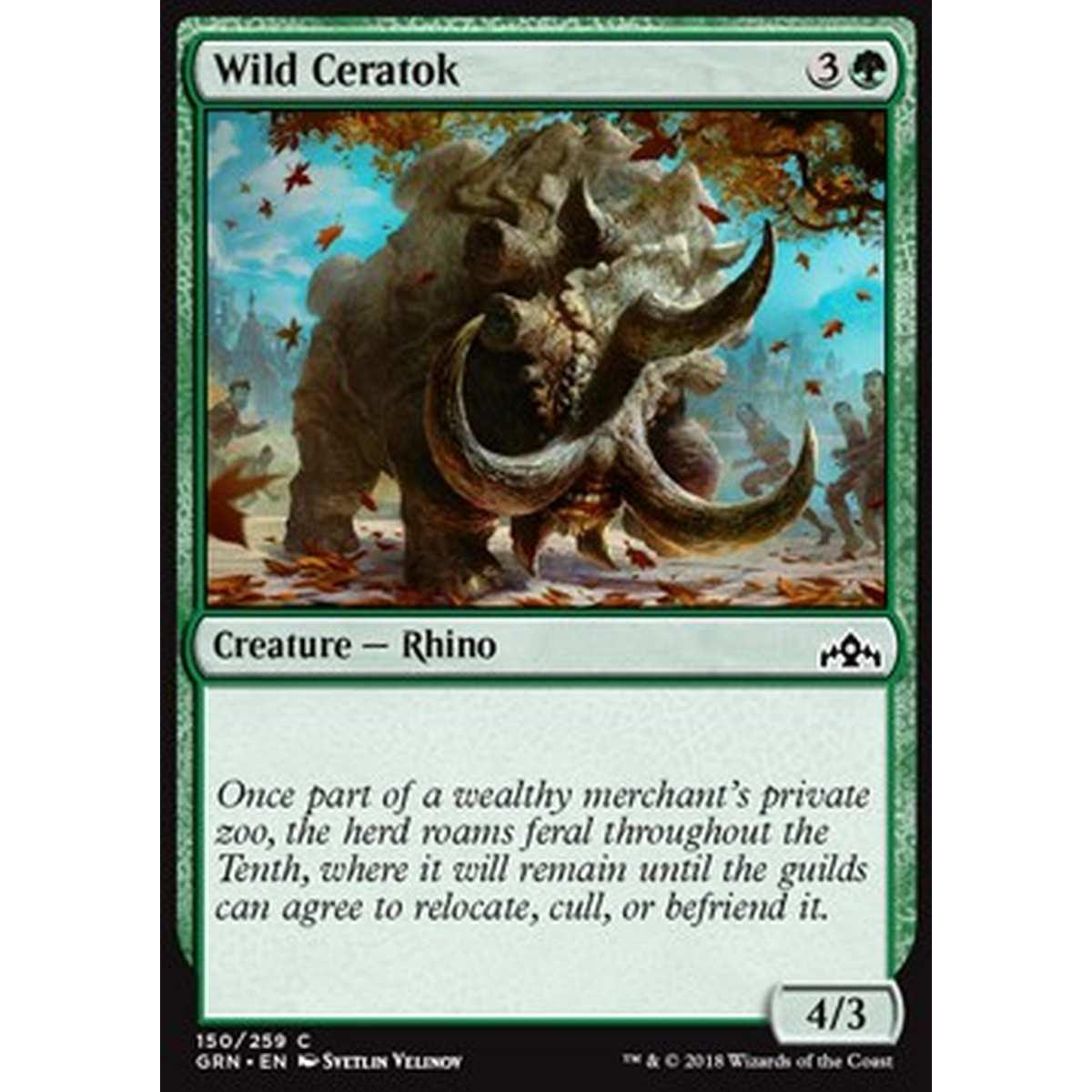 Wild Ceratok - Ceratok Selvaggio - [GRN] [NM]