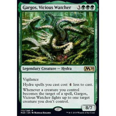 Gargos, Vicious Watcher - Gargos, Scrutatore Crudele - [M20] [NM] [Foil]