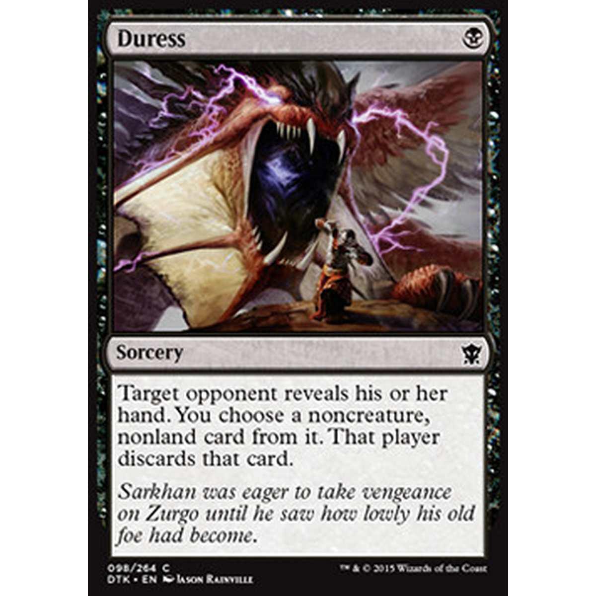 Duress - Costrizione - [DTK] [NM] [Foil]