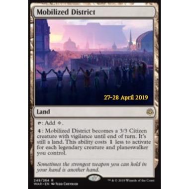 Mobilized District - Distretto Mobilitato - [XWAR] [NM] [Foil]