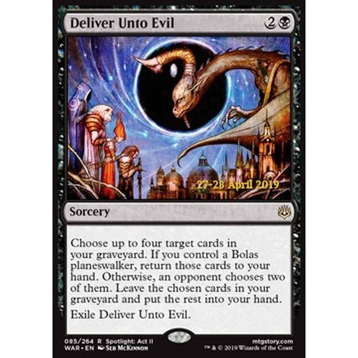 Deliver Unto Evil - Consegnare al Male - [XWAR] [NM] [Foil]