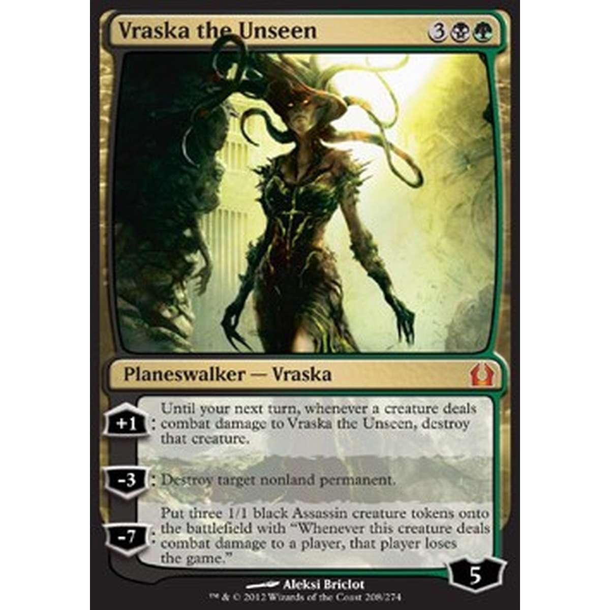 Vraska the Unseen - Vraska the Unseen - [RTR] [EX]