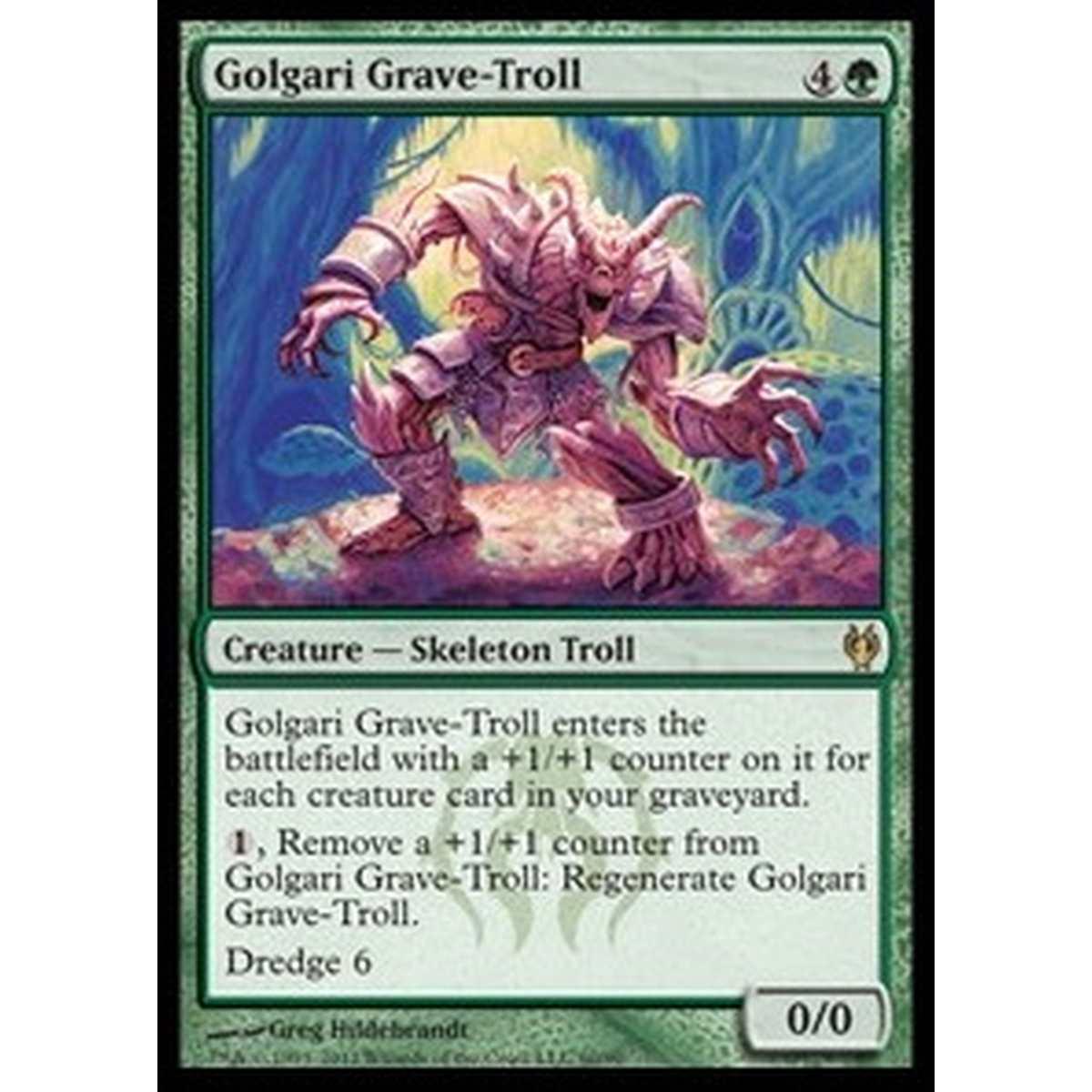 Golgari Grave-Troll - Golgari Grave-Troll - [DDJ] [EX]