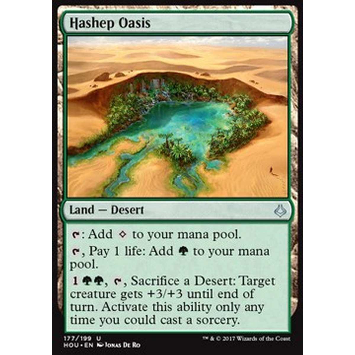Hashep Oasis - Hashep Oasis - [HOU] [NM] [Foil]