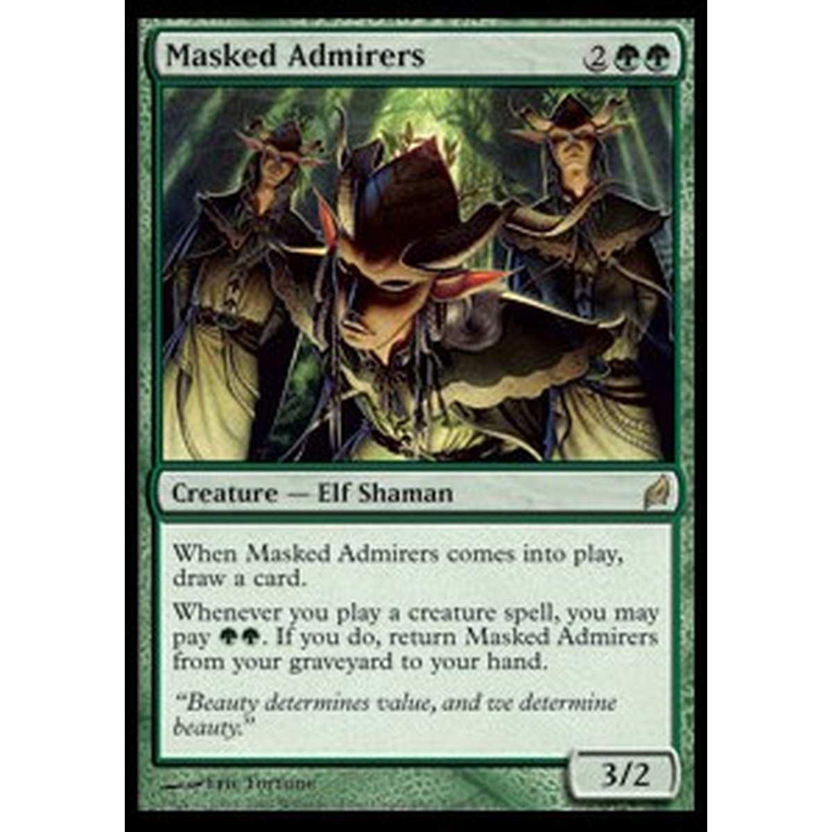 Masked Admirers - Ammiratori Mascherati - [LRW] [GD] [Foil]