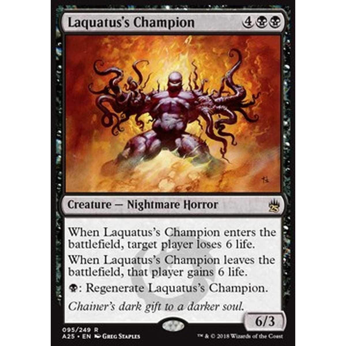 Laquatus's Champion - Laquatus's Champion - [A25] [NM] [Foil]