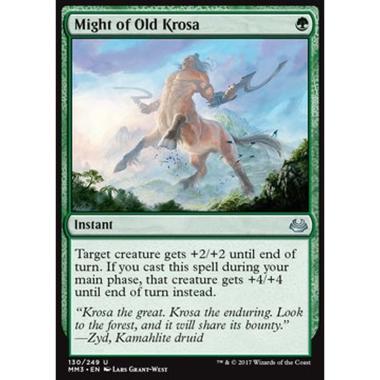Might of Old Krosa - Might of Old Krosa - [MM3] [NM] [Foil]