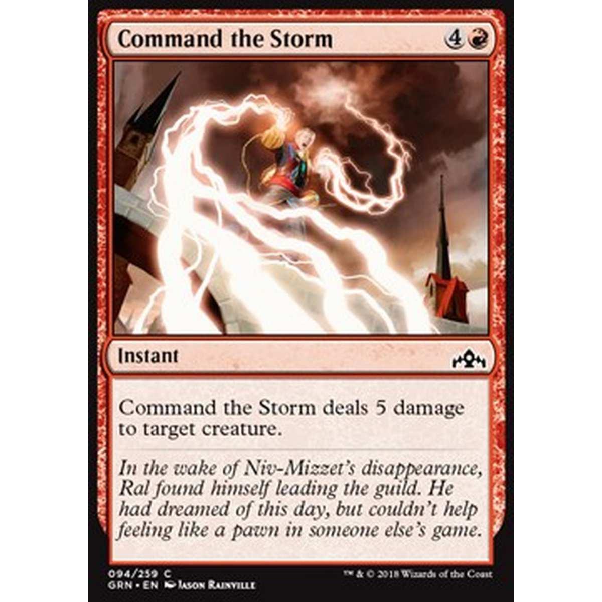 Command the Storm - Comandare la Tempesta - [GRN] [NM]