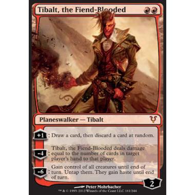 Tibalt, the Fiend-Blooded - Tibalt dal Sangue Demoniaco - [AVR] [EX]