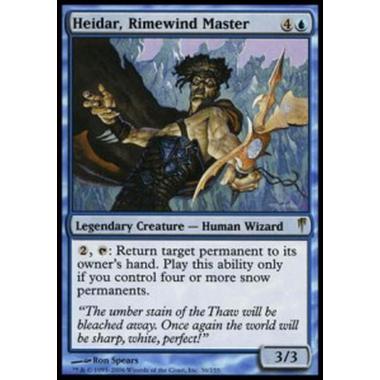 Heidar, Rimewind Master - Heidar, Maestro di Ventogelo - [CSP] [GD] [Foil]