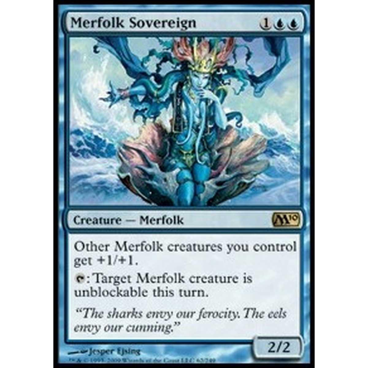 Merfolk Sovereign - Sovrana dei Tritoni - [M10] [EX] [Foil]