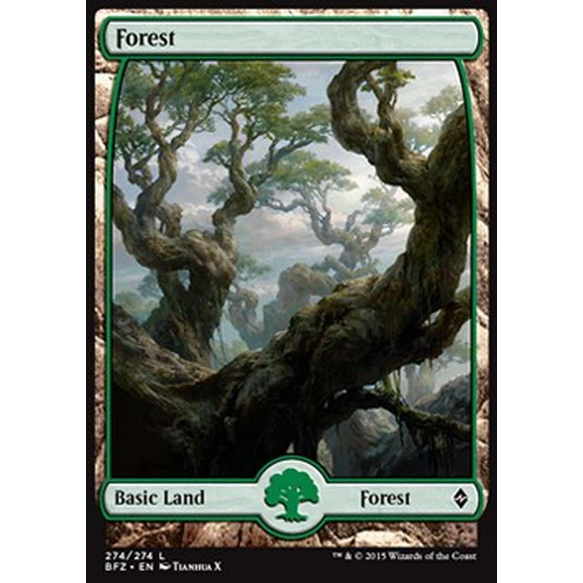 Forest (V.9) - Foresta (V.9) - [BFZ] [NM] [Foil]