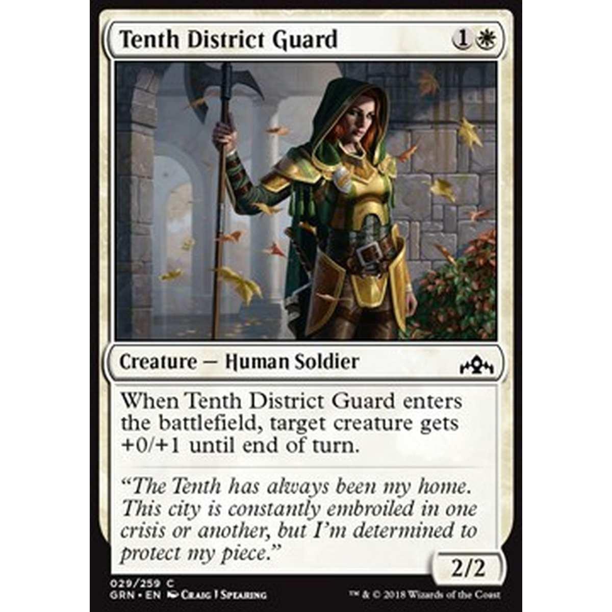 Tenth District Guard - Guardia del Decimo Distretto - [GRN] [NM]