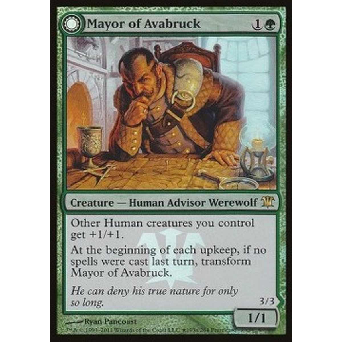 Mayor of Avabruck / Howlpack Alpha - Sindaco di Avabruck / Ulubranco Alfa - [GDC] [EX] [Foil]