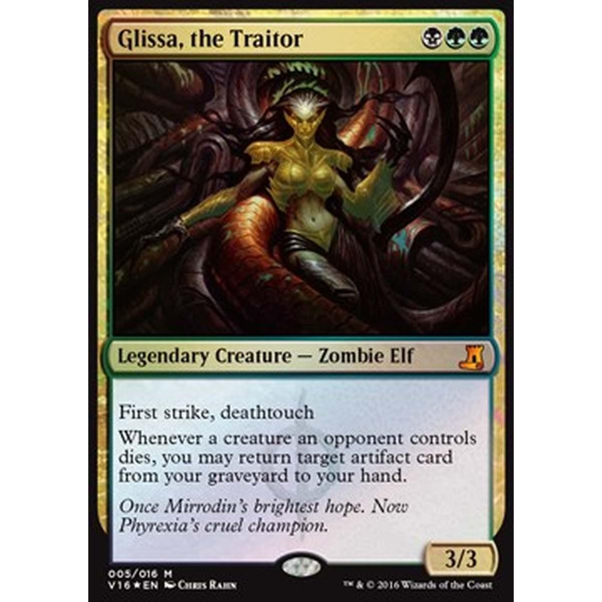 Glissa, the Traitor - Glissa, the Traitor - [V16] [EX] [Foil]