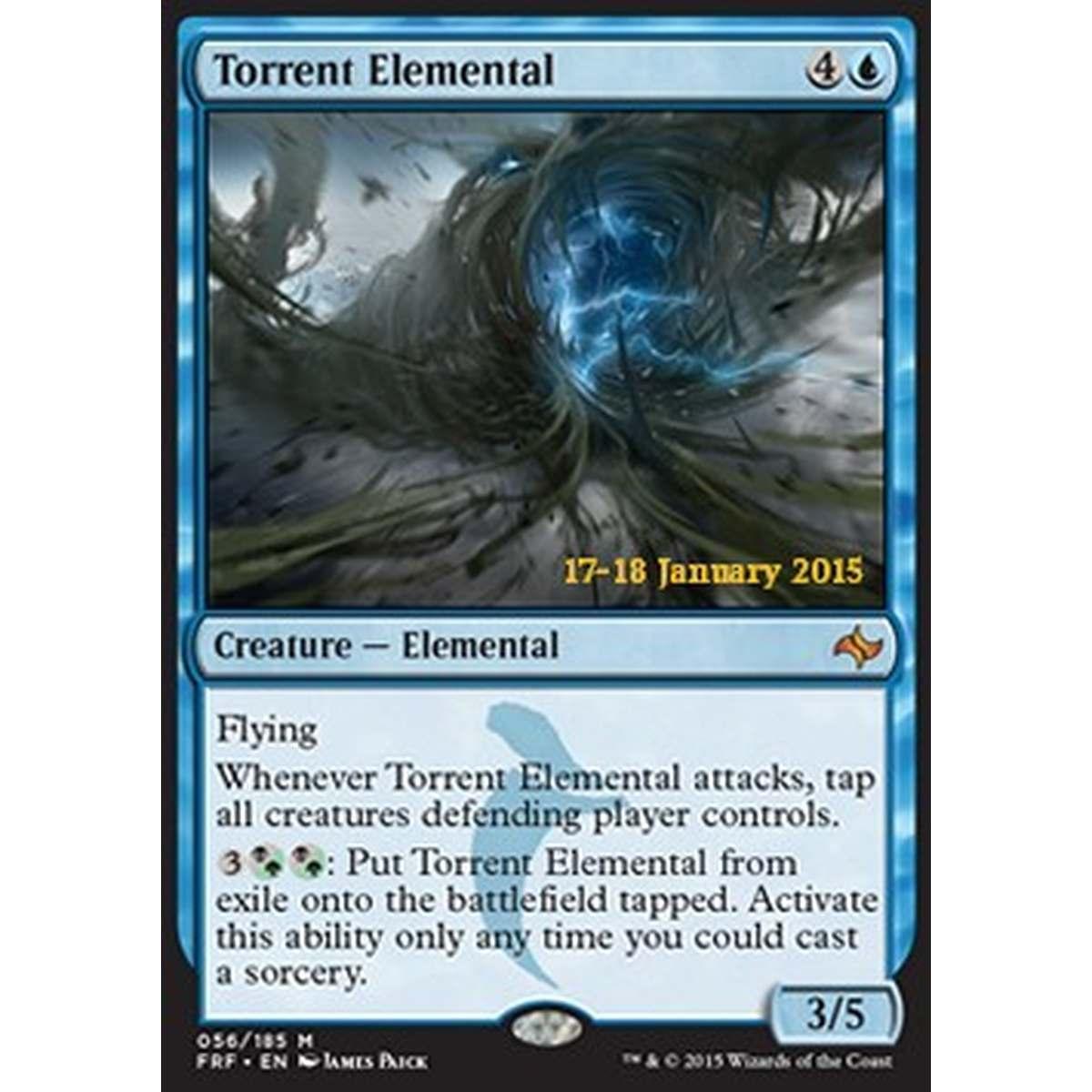 Torrent Elemental - Turbine Elementale - [PFRF] [NM] [Foil]