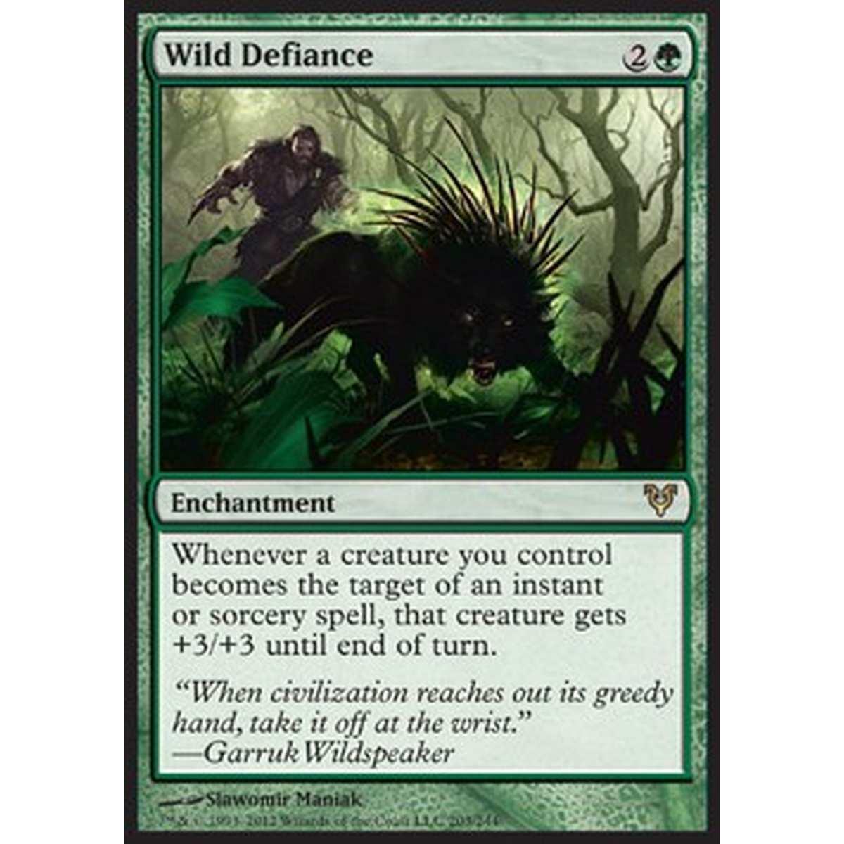 Wild Defiance - Sfida Selvaggia - [AVR] [NM]