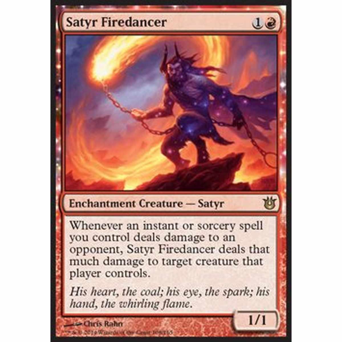 Satyr Firedancer - Satiro Danzafuoco - [BNG] [NM] [Foil]