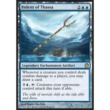 Bident of Thassa - Bidente di Thassa - [THS] [NM] [Foil]