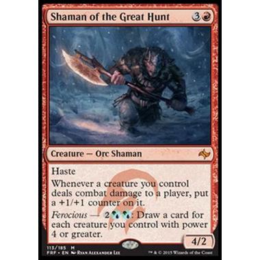 Shaman of the Great Hunt - Sciamano della Grande Caccia - [FRF] [NM] [Foil]