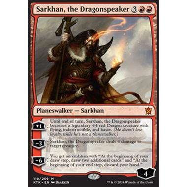 Sarkhan, the Dragonspeaker - Sarkhan, il Dracofono - [KTK] [EX]