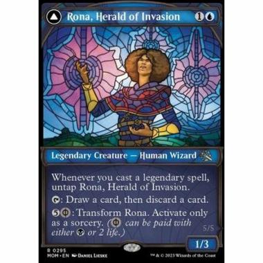 Rona, Herald of Invasion // Rona, Tolarian Obliterator - Rona, Herald of Invasion // Rona, Tolarian Obliterator - [XMOM] [NM]