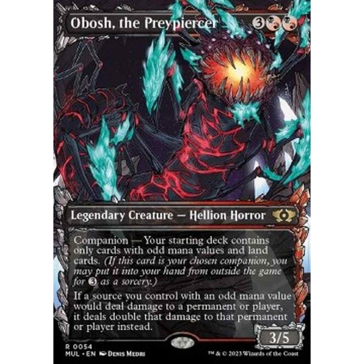 Obosh, the Preypiercer (V.1) - Obosh, the Preypiercer (V.1) - [MUL] [NM] [Foil]
