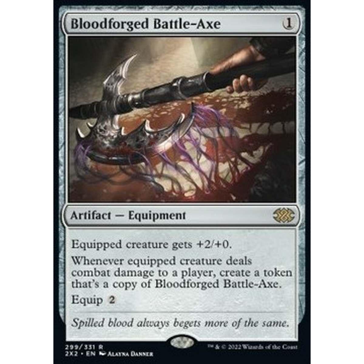 Bloodforged Battle-Axe - è¡éå¶ã®æ¦æ§ - [2X2] [NM]