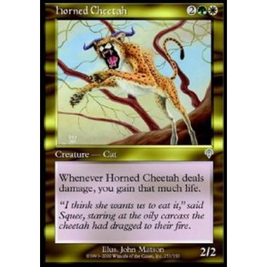 Horned Cheetah - Ghepardo Cornuto - [INV] [GD] [Foil]