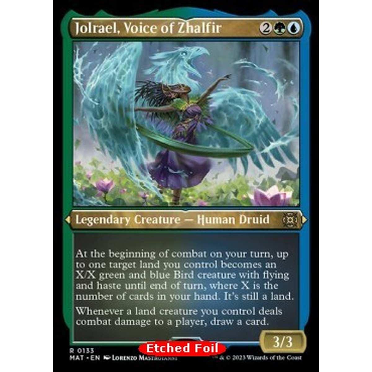 Jolrael, Voice of Zhalfir (V.2) - Jolrael, Voice of Zhalfir (V.2) - [XMAT] [NM] [Foil]