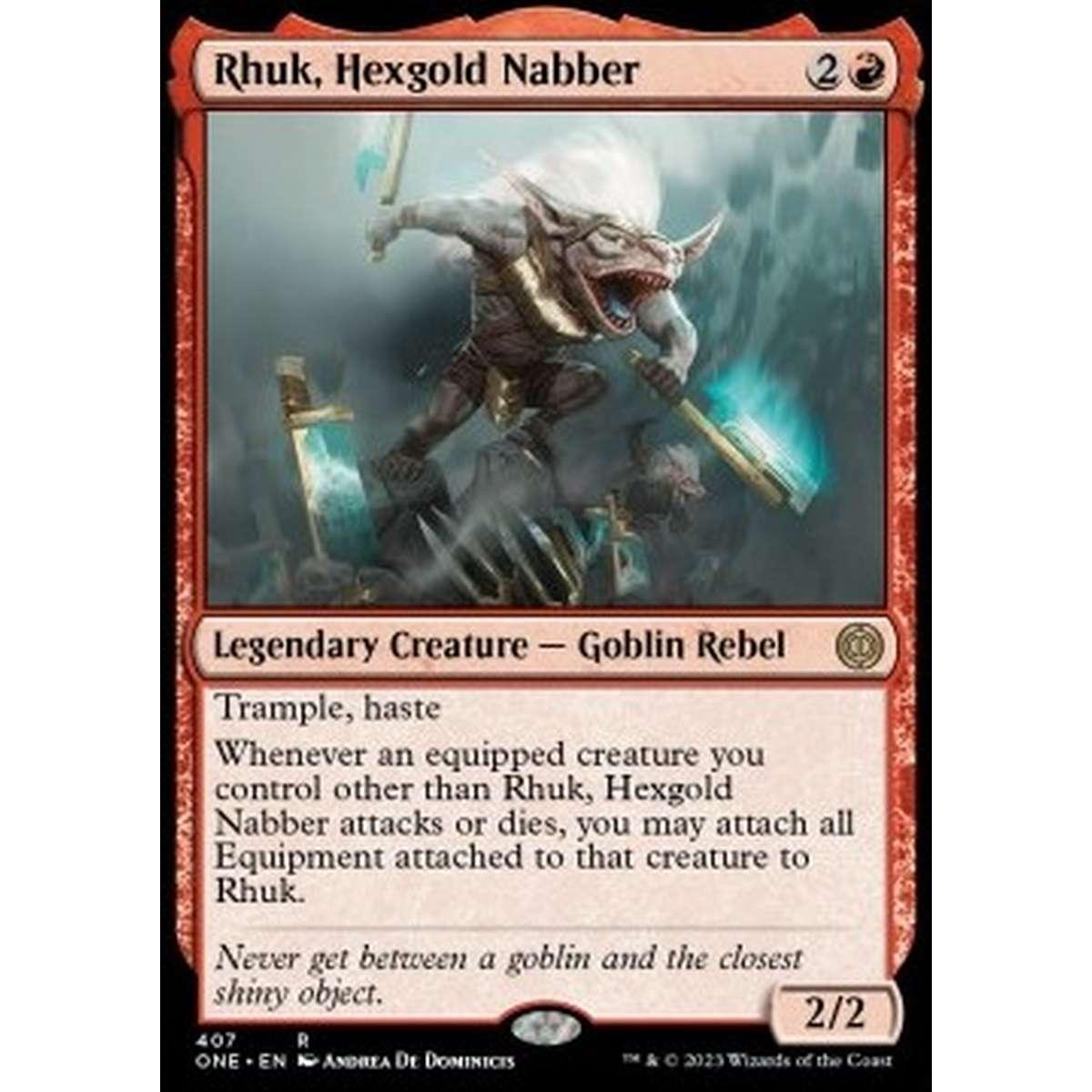 Rhuk, Hexgold Nabber (V.1) - Rhuk, Hexgold Nabber (V.1) - [XONE] [NM] [Foil]