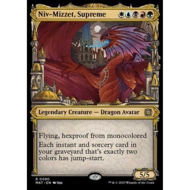 Niv-Mizzet, Supreme (V.1) - Niv-Mizzet, Supreme (V.1) - [XMAT] [NM]