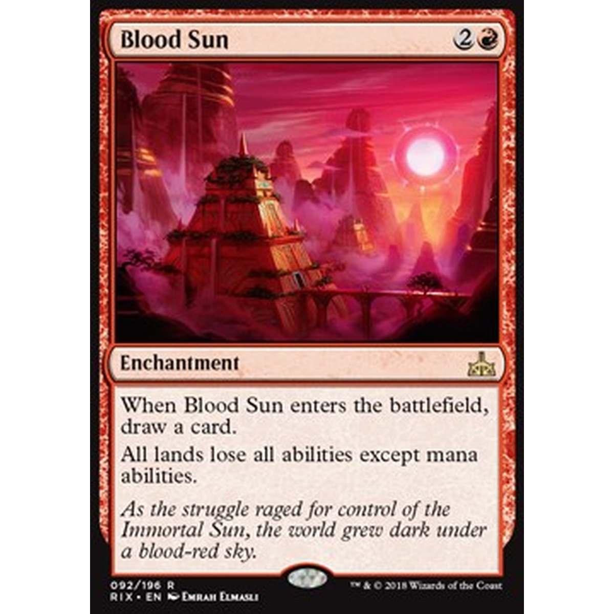 Blood Sun - Sole Insanguinato - [RIX] [NM]