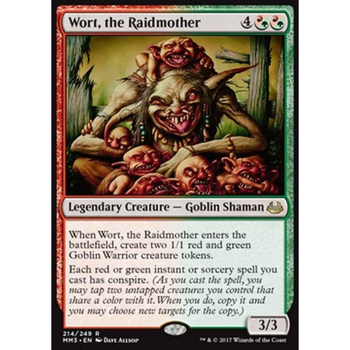 Wort, the Raidmother - Wort, the Raidmother - [MM3] [NM] [Foil]