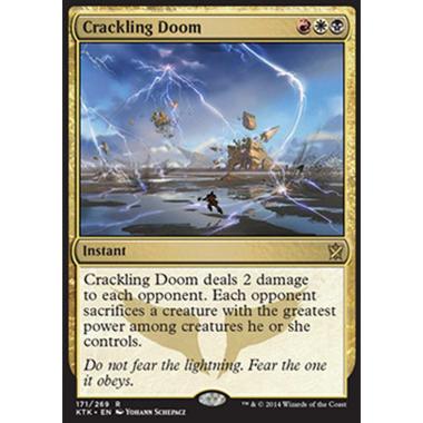 Crackling Doom - Destino Crepitante - [KTK] [NM] [Foil]