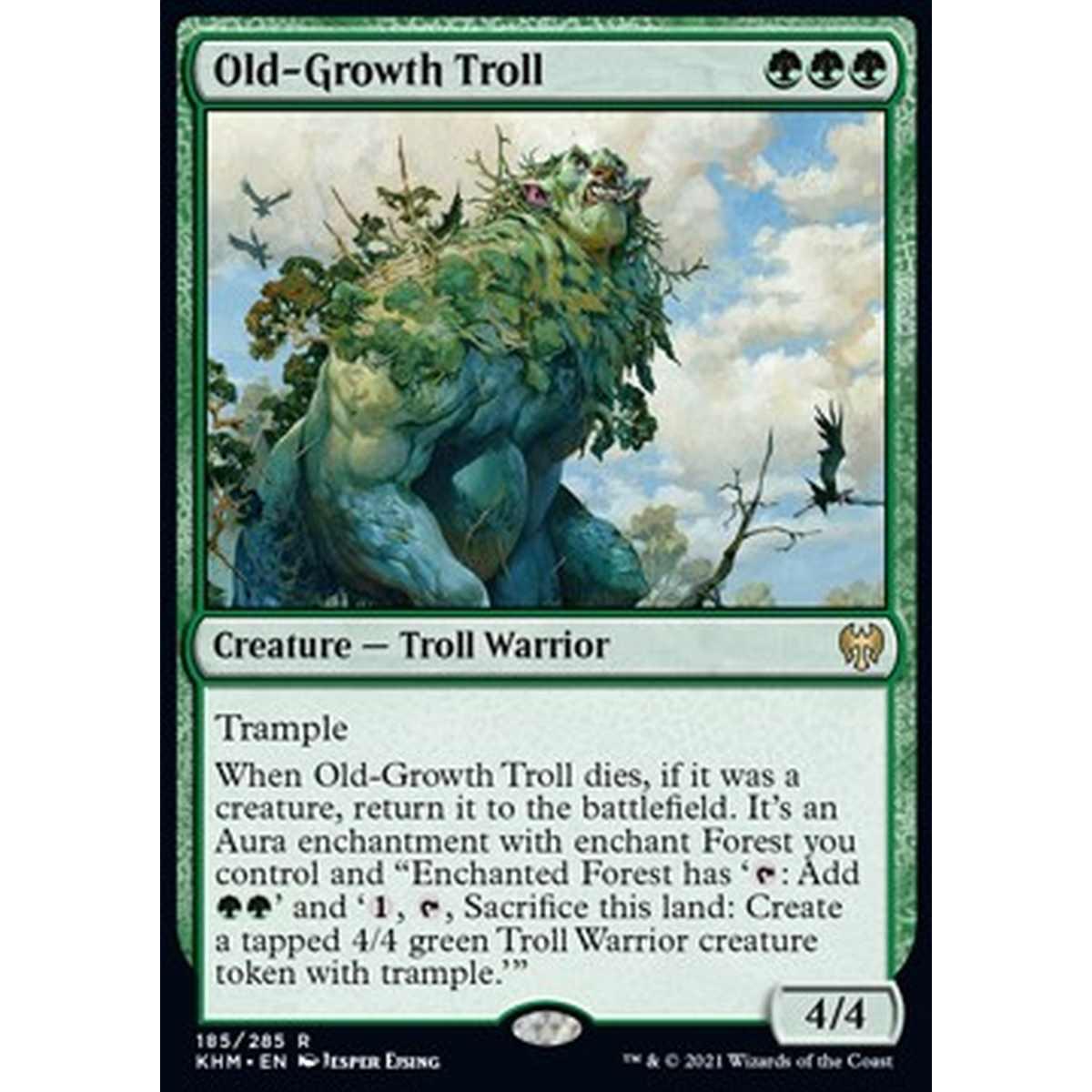 Old-Growth Troll - Old-Growth Troll - [KHM] [NM]