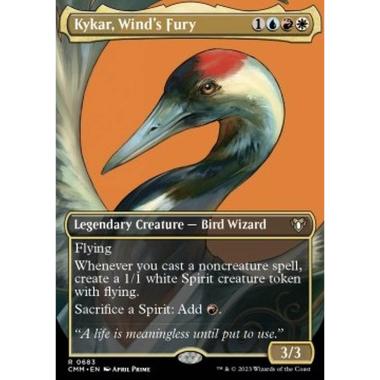 Kykar, Wind's Fury (V.2) - Kykar, Wind's Fury (V.2) - [XCMM] [NM] [Foil]