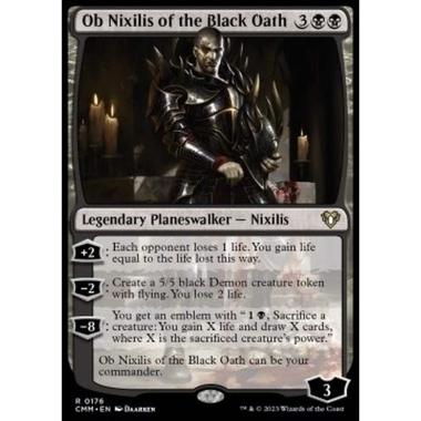 Ob Nixilis of the Black Oath - Ob Nixilis of the Black Oath - [CMM] [NM] [Foil]