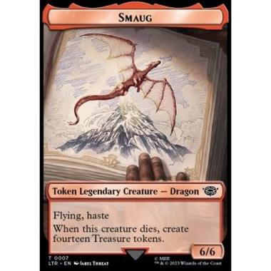 Smaug Token (R 6/6) // Food Token (V.3) - Smaug Token (R 6/6) // Food Token (V.3) - [XLTR] [NM] [Foil]