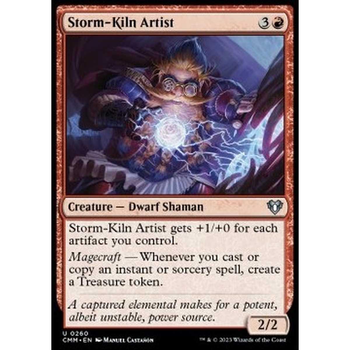 Storm-Kiln Artist - Storm-Kiln Artist - [CMM] [NM] [Foil]