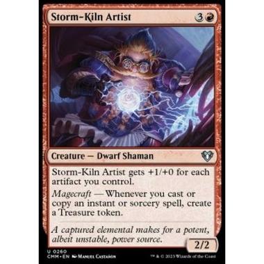Storm-Kiln Artist - Storm-Kiln Artist - [CMM] [NM] [Foil]