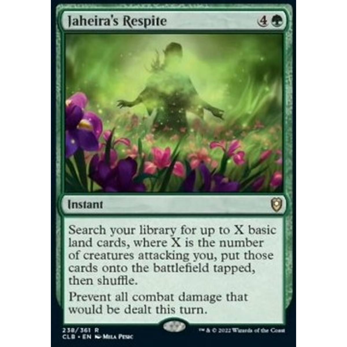 Jaheira's Respite - Jaheira's Respite - [CLB] [NM] [Foil]