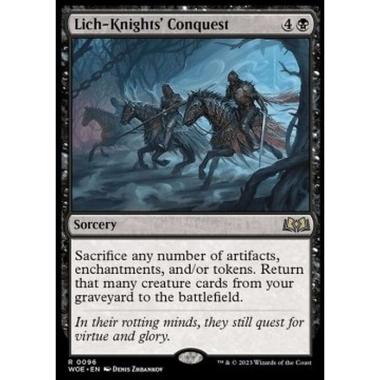 Lich-Knights' Conquest - Lich-Knights' Conquest - [WOE] [NM] [Foil]