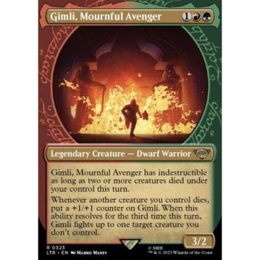 Gimli, Mournful Avenger (V.1) - Gimli, Mournful Avenger (V.1) - [XLTR] [NM] [Foil]