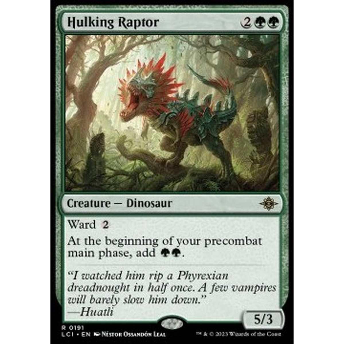 Hulking Raptor - Hulking Raptor - [LCI] [NM]