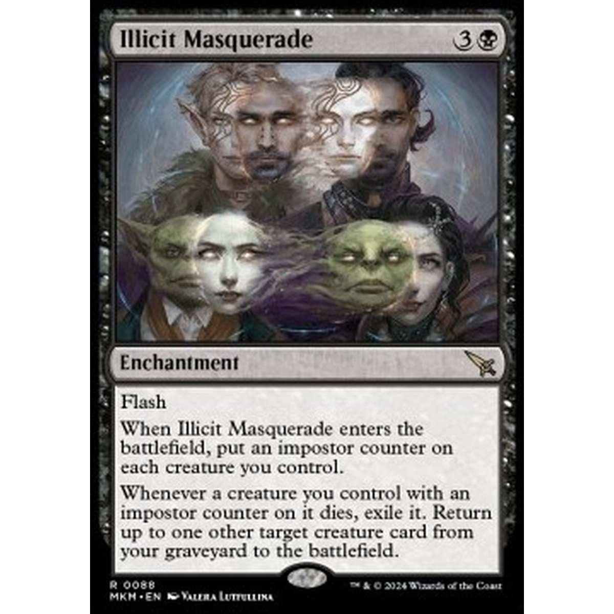 Illicit Masquerade - Illicit Masquerade - [MKM] [NM] [Foil]