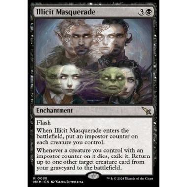 Illicit Masquerade - Illicit Masquerade - [MKM] [NM] [Foil]