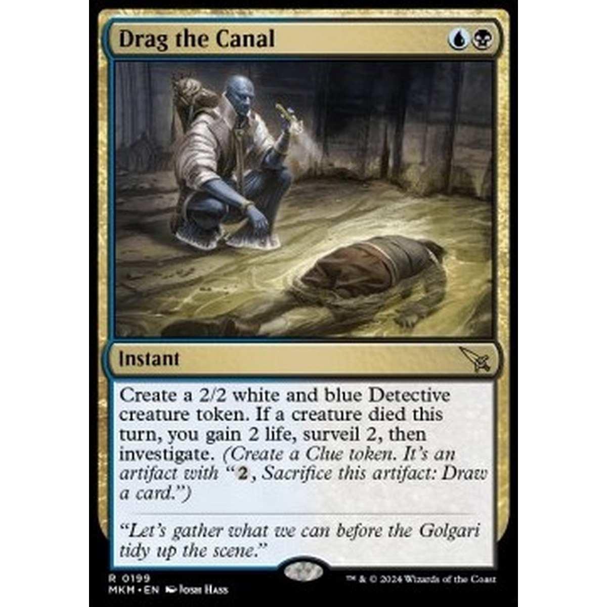 Drag the Canal - Drag the Canal - [MKM] [NM] [Foil]