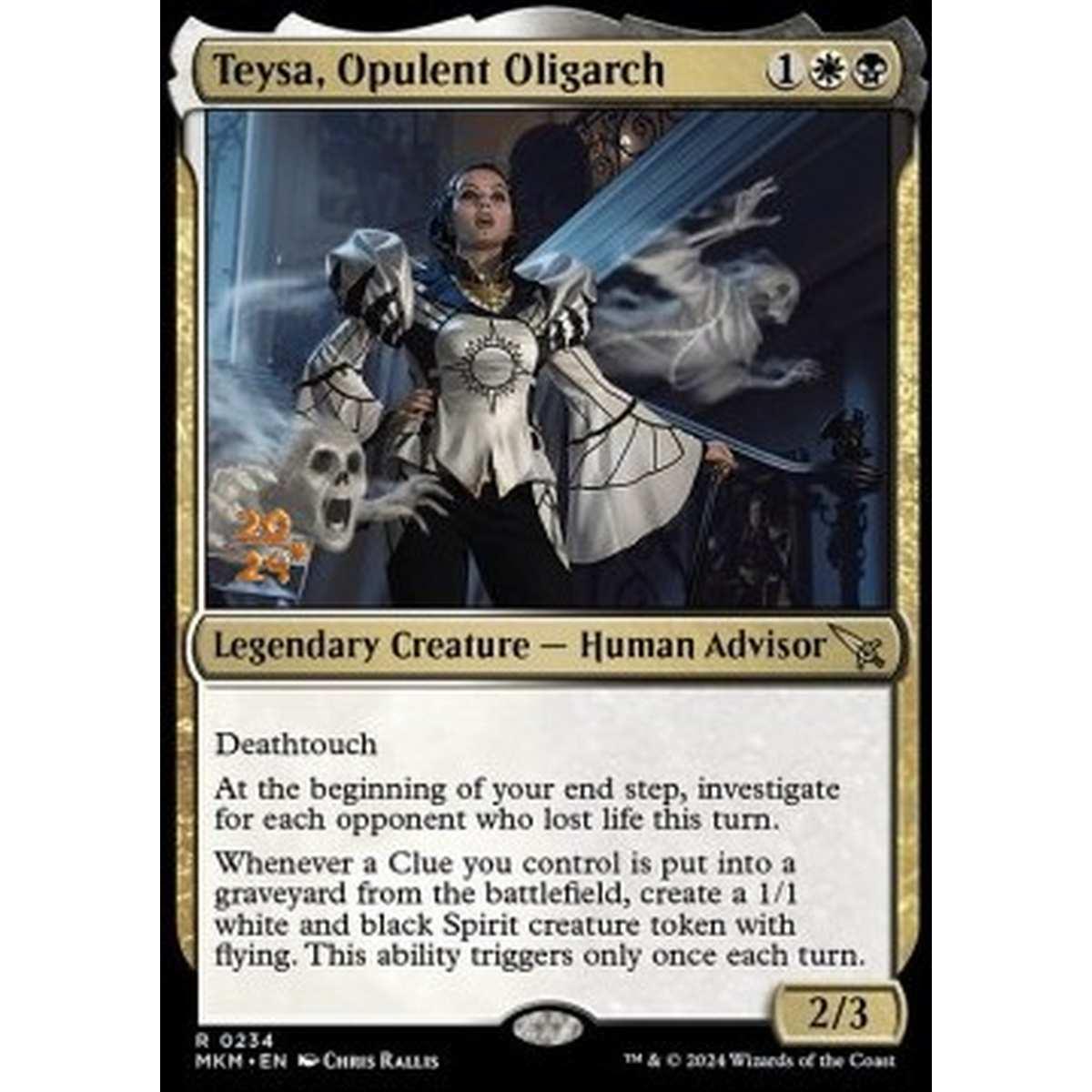Teysa, Opulent Oligarch (V.1) - Teysa, Oligarca Opulenta (V.1) - [PMKM] [NM] [Foil]